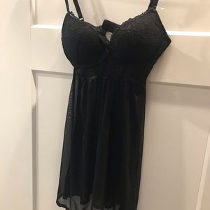 H&M sexy bra/see through slip - NEVER USED